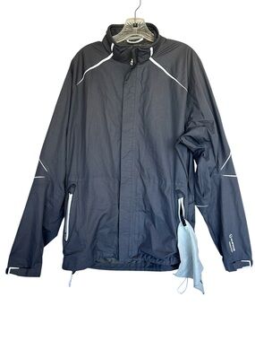 Sunice mens Goretex jacket softshell windbreaker weather resistant grey size XL